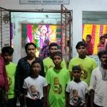 বান্দরবান রেইচা শীতল ঘোনা পাড়া হরি মন্দিরে শারদীয় দুর্গোৎসব, নবমী আর দশমীর অঞ্জলি প্রদান।