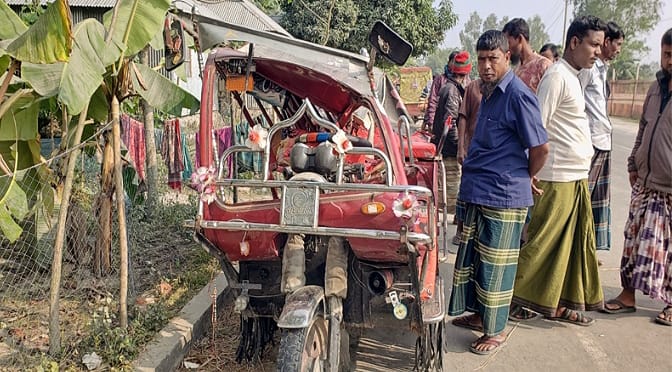কুড়িগ্রামে ট্রাকের ধাক্কায় মা-মেয়ে নিহত