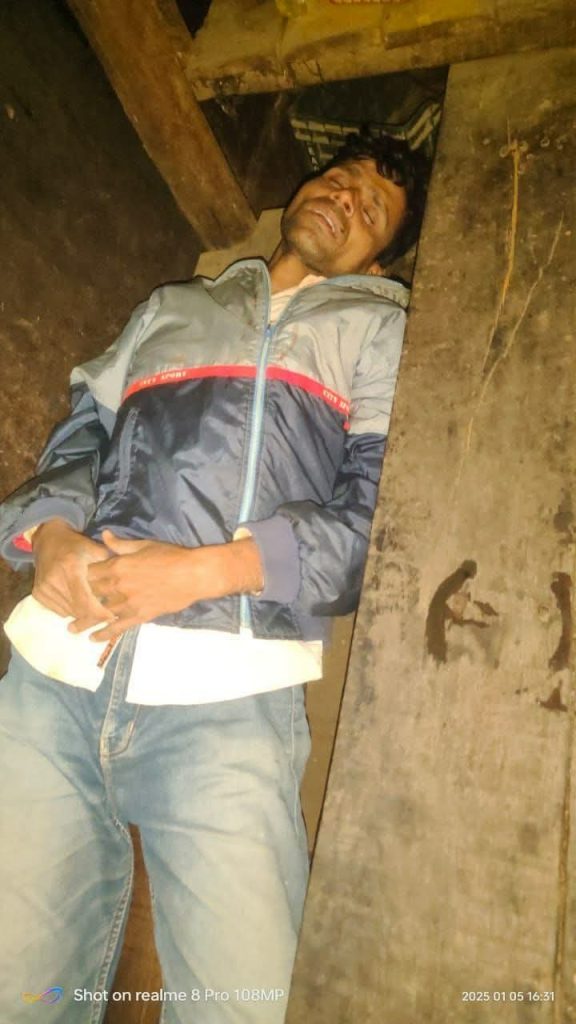 লামায় হিলটপ এগ্রো রাবার বাগানের অপহৃত ম্যানেজারকে উদ্ধার।