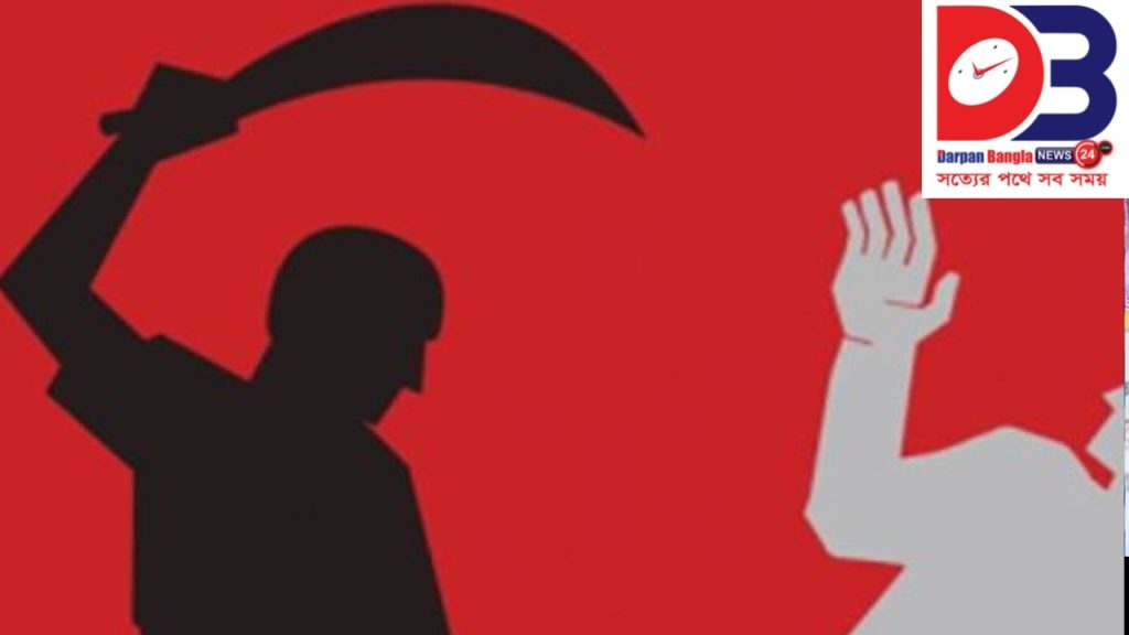 ১০ লাখ টাকা চাদা না পেয়ে কোপানো হলো ব্যবসায়ীকে।