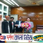 নবাগত জেলা প্রশাসকের সাথে বান্দরবান কেন্দ্রীয় ইসলামী সমাজ কল্যান সমিতির সৌজন্য সাক্ষাৎ