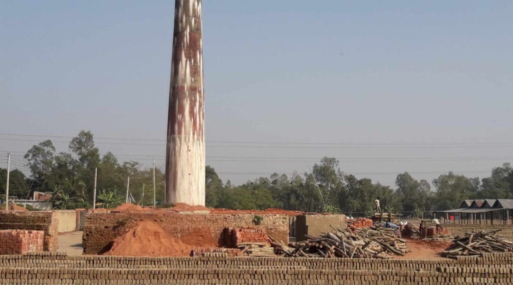 পলাশবাড়ীতে ৪টি ইট ভাটায় অভিযান ১৪ লাখ টাকা জরিমানা।