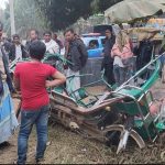 কালিয়াকৈরে ট্রাক ও অটোরিক্সার সংঘর্ষে নিহত তিন, আহত এক।