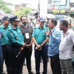 চট্টগ্রাম মহানগরীর বিবিরহাট ও এককিলোমিটার পশুর হাট পরিদর্শন করেন সিএমপি কমিশনার মহোদয়।
