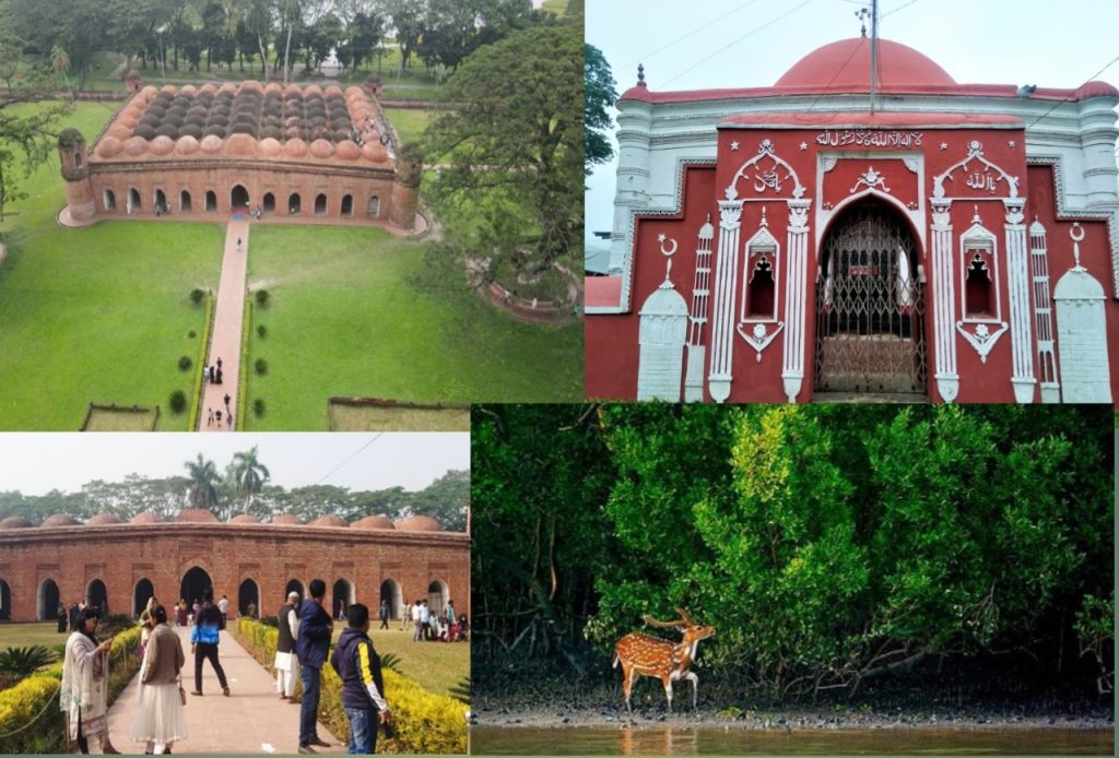 বাগেরহাটে ঐতিহ্য ও প্রকৃতির অপার সৌন্দর্য: পর্যটকদের ভিড়ে মুখর তিন ঐতিহাসিক স্থাপনা