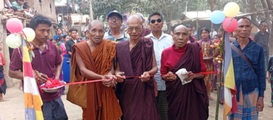 আলীকদমে পোয়ামুহুরী বৌদ্ধ বিহারের উদ্বোধন, ধর্মীয় উৎসবে আনন্দঘন পরিবেশ