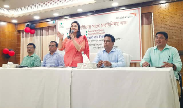 শিশু সুরক্ষা নিশ্চিতকরণের লক্ষ্যে বান্দরবানে পাড়া কারবারীদের নিয়ে এক মতবিনিময় সভা